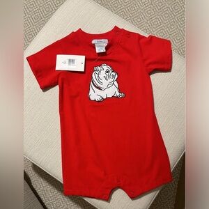 Georgia Bulldogs Boy Romper